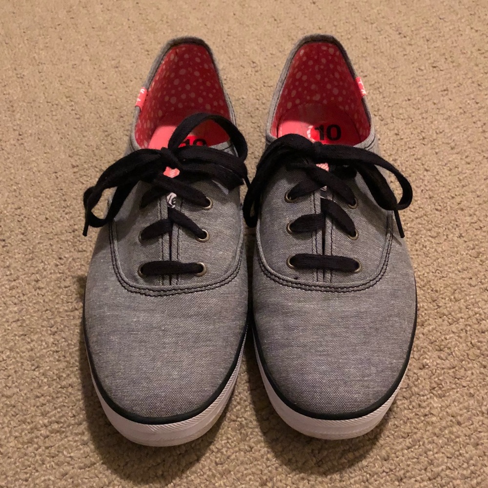 Gray Keds size 10